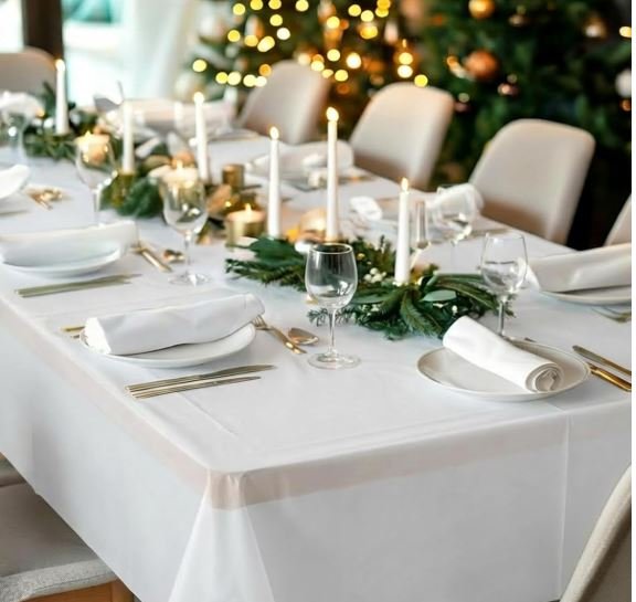 Plastic Table Cloth - Disposable